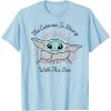 imageStar Wars The Mandalorian The Child Cuteness Is Strong TShirtBaby Blue