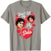 imageStar Wars Valentines Day Han ampamp Leia Dont Let Me Fly Solo TShirtSlate Grey