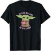 imageThe Mandalorian the Child This is the Way to My Heart TShirtBlack