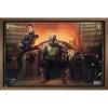 imageTrends International Star Wars The Book FettBoba and Fennec Shand Wall Poster 22375quot x 34quot Premium Unframed VersionBronze Framed Version
