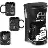 imageUncanny Brands Star Wars Darth Vader and Stormtrooper Single Cup Coffee Maker Gift Set with 2 MugsStar Wars 2 Mugs