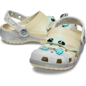 imageCrocs Boys Classic Star Wars Clogs Little Big Kid Grogu K BoneBone