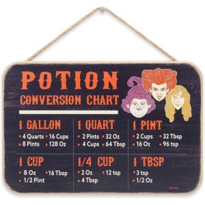 imageDisney Star Wars Darth Vader Hanging Wood Measuring Sign  Measure and Rule the Kitchen Conversion Chart for HomeBlackOrange