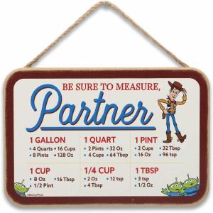 imageDisney Star Wars Darth Vader Hanging Wood Measuring Sign  Measure and Rule the Kitchen Conversion Chart for HomeBrown