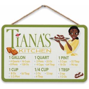 imageDisney Star Wars Darth Vader Hanging Wood Measuring Sign  Measure and Rule the Kitchen Conversion Chart for HomeGreen