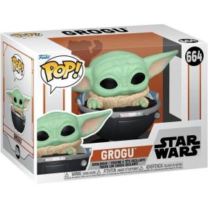 imageFunko POP Vinyl Star Wars The Mandalorian S9  Grogu  The Child  Baby Yoda  Collectable Vinyl Figure  Gift Idea  Official Merchandise  TV Fans