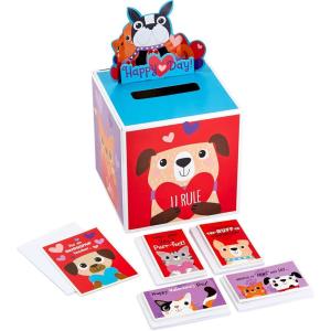 imageHallmark DisneyPixar Toy Story Valentines Day Cards and Mailbox for Kids School Classroom Exchange 1 Box 32 Valentine Cards 1 Teacher CardCats and Dogs  Pop Up Box