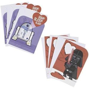 imageHallmark Star Wars Valentines Day Cards Assortment for Kids Darth Vader and R2D2 6 Valentines Day Cards with EnvelopesStar Wars  Vader and R2D2