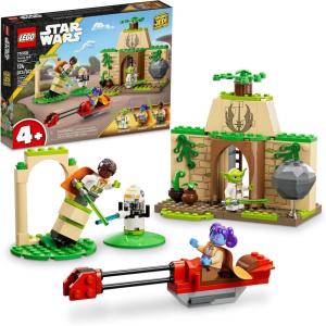 imageLEGO Star Wars Tenoo Jedi Temple 75358 Building Toy with Kai Brightstar and Yoda Figures Star Wars Toy Starter Set with Easy and Playful Builds Birthday Gift for 4 Year Olds
