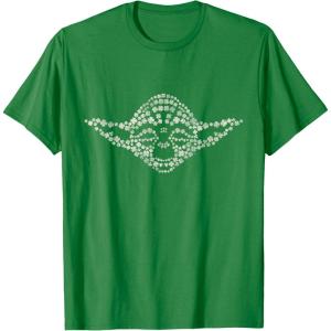 imageNEW Star Wars St Patricks Day Clover Fill Jedi Master Yoda TShirtKelly Green