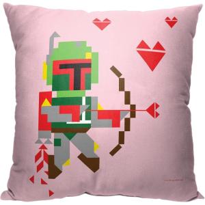 imageNorthwest Classic Pillow 18quot x 18quot Love and Star WarsBounty Hunter of Love