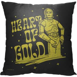 imageNorthwest Classic Pillow 18quot x 18quot Love and Star WarsHeart of Gold