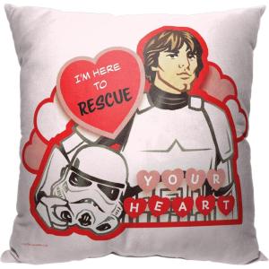 imageNorthwest Classic Pillow 18quot x 18quot Love and Star WarsRescuer of Your Heart