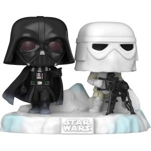 imagePOP Funko Deluxe Star Wars Battle at Echo Base Series  Probe Droid 6quot Amazon Exclusive Figure 4 of 6Darth Vader and Snowtrooper