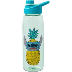 imageSilver Buffalo Star Wars Darth Vader Water Bottle With ScrewOn Lid 28 OuncesLilo and Stitch PeekABoo Pineapple