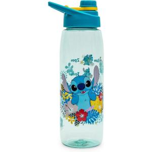 imageSilver Buffalo Star Wars Darth Vader Water Bottle With ScrewOn Lid 28 OuncesLilo and Stitch Tropical Hydration Tracker