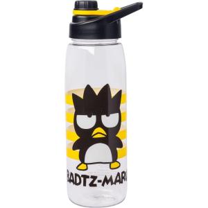 imageSilver Buffalo Star Wars Darth Vader Water Bottle With ScrewOn Lid 28 OuncesSanrio Badtz Maru