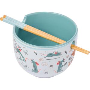 imageSilver Buffalo Star Wars Japanese Art Featuring Darth Vader Yoda Chewbacca Death Star and Stormtrooper Ceramic Ramen Noodle Rice Bowl with Chopsticks Microwave Safe 30 OuncesRatatouille Remy Icons