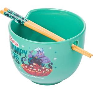 imageSilver Buffalo Star Wars Japanese Art Featuring Darth Vader Yoda Chewbacca Death Star and Stormtrooper Ceramic Ramen Noodle Rice Bowl with Chopsticks Microwave Safe 30 OuncesLittle Mermaid Ursulas Shrimpy Bits