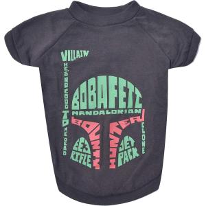 imageStar Wars Boba Fett Dog TShirt  Cute Clothing for Large BreedsXL