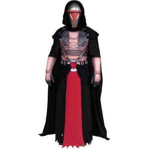imageStar Wars Darth Revan Official Adult Halloween Costume  Premium Quality Full Tunic with Padded Chest Armor Hip Sash Gauntlets and Gloves  Size L Multi