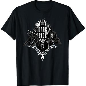 imageStar Wars Darth Vader Dark Side Galactic Villains Gothic TShirtBlack