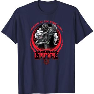 imageStar Wars Darth Vader Galactic Empire Power of the Dark Side TShirtNavy Blue