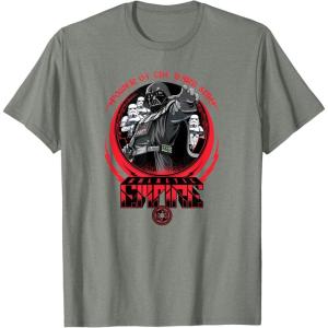imageStar Wars Darth Vader Galactic Empire Power of the Dark Side TShirtOlive Heather