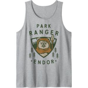 imageStar Wars Ewok Park Ranger Endor Tank TopHeather Grey