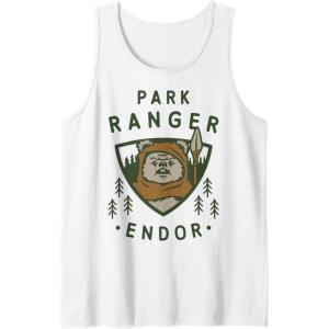 imageStar Wars Ewok Park Ranger Endor Tank TopWhite