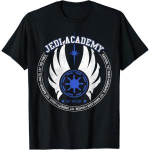 imageStar Wars Jedi Academy Logo Est 4000 BBY TShirtBlack