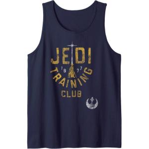 imageStar Wars Jedi Training Club Distressed Rebels Disney Tank TopNavy Blue