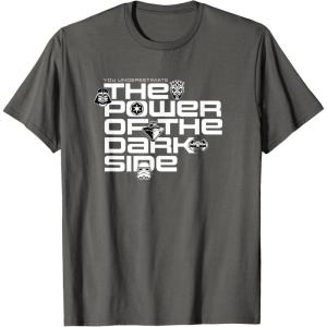 imageStar Wars Sith You Underestimate the Power of the Dark Side TShirtAsphalt Grey