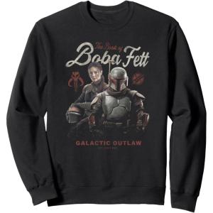 imageStar Wars The Book Of Boba Fett Group Shot Portrait SweatshirtBlack