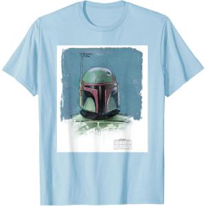 imageStar Wars The Book of Boba Fett Armor TShirtBaby Blue