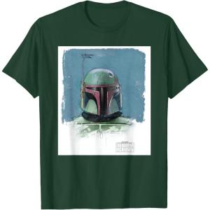 imageStar Wars The Book of Boba Fett Armor TShirtDark Green