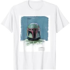 imageStar Wars The Book of Boba Fett Armor TShirtWhite