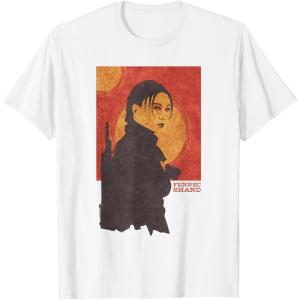 imageStar Wars The Book of Boba Fett Fennec Shand Red Tatooine TShirtWhite
