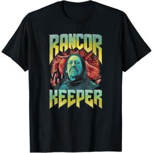 imageStar Wars The Book of Boba Fett Rancor Keeper Poster TShirtBlack