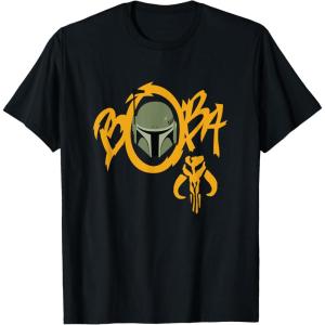 imageStar Wars The Book of Boba Fett Street Art TShirtBlack