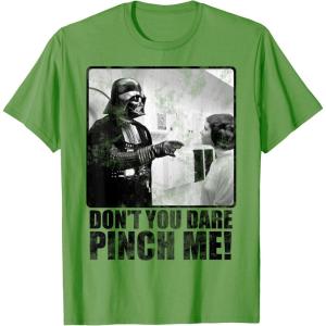 imageStar Wars Vader Dont Pinch St Patricks Graphic TShirt TShirtGrass Green