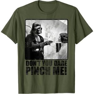 imageStar Wars Vader Dont Pinch St Patricks Graphic TShirt TShirtOlive Green