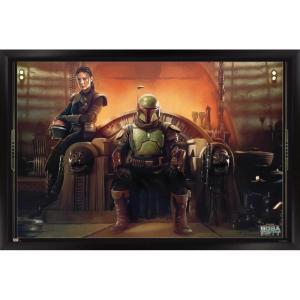 imageTrends International Star Wars The Book FettBoba and Fennec Shand Wall Poster 22375quot x 34quot Premium Unframed VersionBlack Framed Version