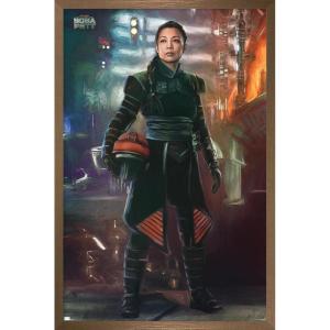 imageTrends International Star Wars The Book of Boba Fett  Fennec Shand Wall Poster 22375quot x 34quot Premium Unframed VersionBronze Framed Version