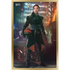 imageTrends International Star Wars The Book of Boba Fett  Fennec Shand Wall Poster 22375quot x 34quot Premium Unframed VersionGold Framed Version