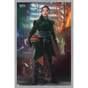 imageTrends International Star Wars The Book of Boba Fett  Fennec Shand Wall Poster 22375quot x 34quot Premium Unframed VersionGray Framed Version
