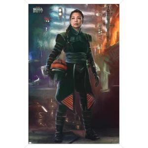 imageTrends International Star Wars The Book of Boba Fett  Fennec Shand Wall Poster 22375quot x 34quot Premium Unframed VersionWhite Framed Version