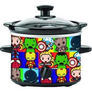 imageUncanny Brands Star Wars 2Quart Slow Cooker Kitchen ApplianceMarvel Avengers