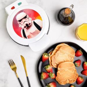 imageUncanny Brands Star Wars Darth Maul Waffle Maker  The Sith Lord On Your WafflesStormtrooper