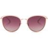 imageDIFF Star Wars Princess Leia Designer Aviator Sunglasses for Men and Women UV400 Polarized ProtectionAlderaan Gold